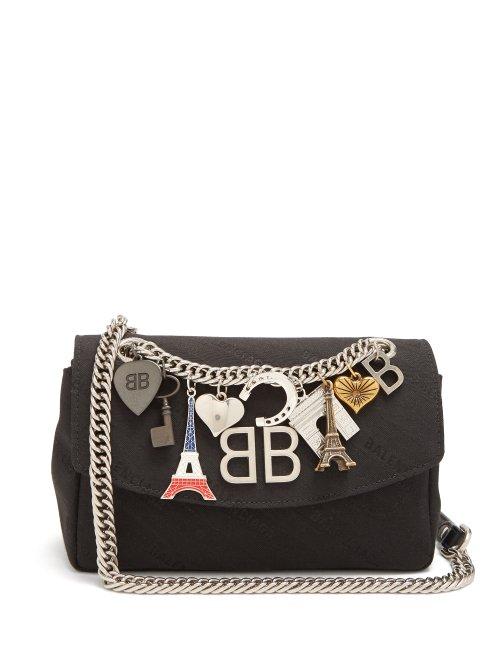Matchesfashion.com Balenciaga - Bb Round S Bag - Womens - Black