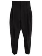 Haider Ackermann Pleated Wool-crepe Trousers