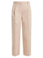 Acne Studios Tabea Cropped Cotton Trousers