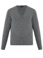 Prada V-neck Wool Sweater