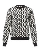 Matchesfashion.com Amiri - Logo-jacquard Cashmere Sweater - Mens - Black