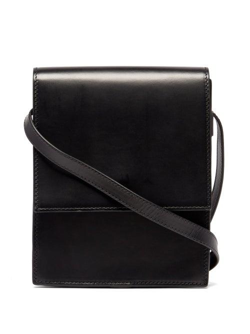 Matchesfashion.com Lemaire - Small Leather Cross-body Bag - Mens - Black