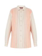 Sies Marjan Striped Brushed-cotton Shirt