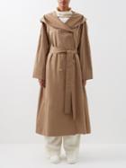 The Row - Augusta Hooded Cotton-blend Poplin Trench Coat - Womens - Tan