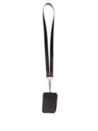 Matchesfashion.com Acne Studios - Debossed-logo Leather Cross-body Pouch - Mens - Black