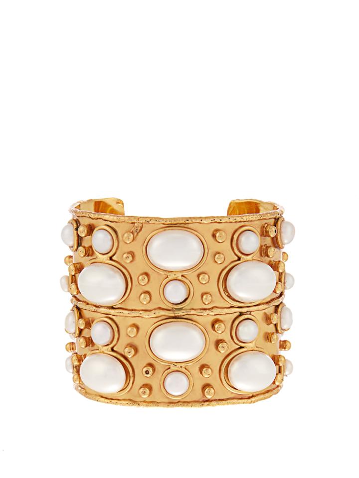 Sylvia Toledano Byzance Medium Gold-plated Cuff