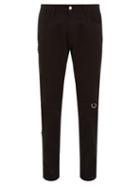 Matchesfashion.com Raf Simons - Ring Embellished Slim Fit Jeans - Mens - Black