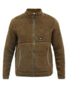 Snow Peak - Logo-patch Wool-blend Fleece Jacket - Mens - Brown