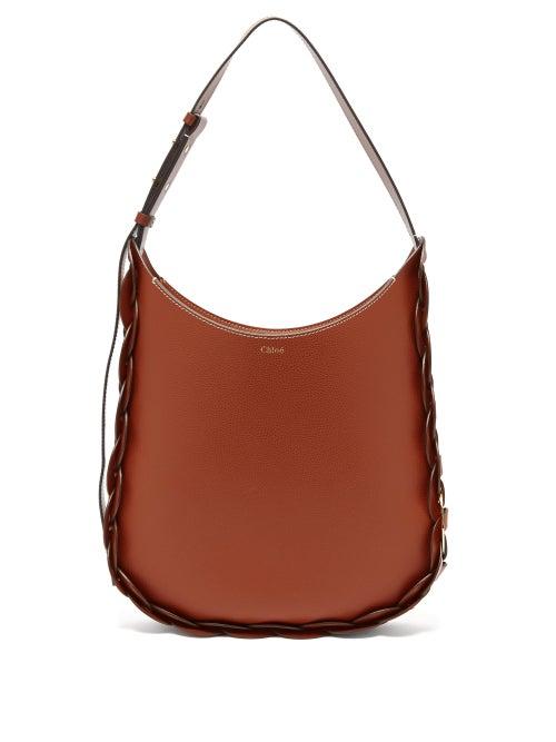 Matchesfashion.com Chlo - Darryl Medium Leather Shoulder Bag - Womens - Brown