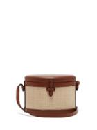 Matchesfashion.com Hunting Season - Trunk Mini Leather Cross Body Bag - Womens - Tan Multi