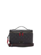 Matchesfashion.com Christian Louboutin - Kypipouch Logo Debossed Leather Pouch - Mens - Black