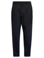 Longjourney Relaxed-fit Patchwork Wool Trousers