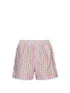 No. 21 Embellished Striped Cotton-poplin Shorts