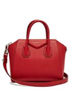 Matchesfashion.com Givenchy - Antigona Small Grained Leather Bag - Womens - Red