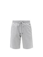 Mens Basics Hanro - Leisure Drawstring Jersey Shorts - Mens - Grey