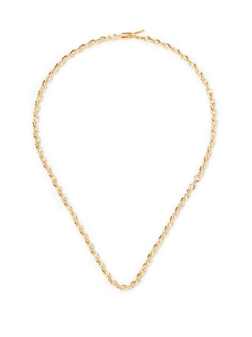 Matchesfashion.com Lizzie Mandler - 18kt Gold Chain-link Choker - Womens - Yellow Gold