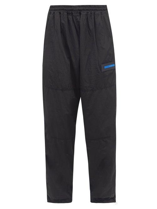 Aries - Windcheater Shell Track Pants - Mens - Black
