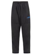 Aries - Windcheater Shell Track Pants - Mens - Black