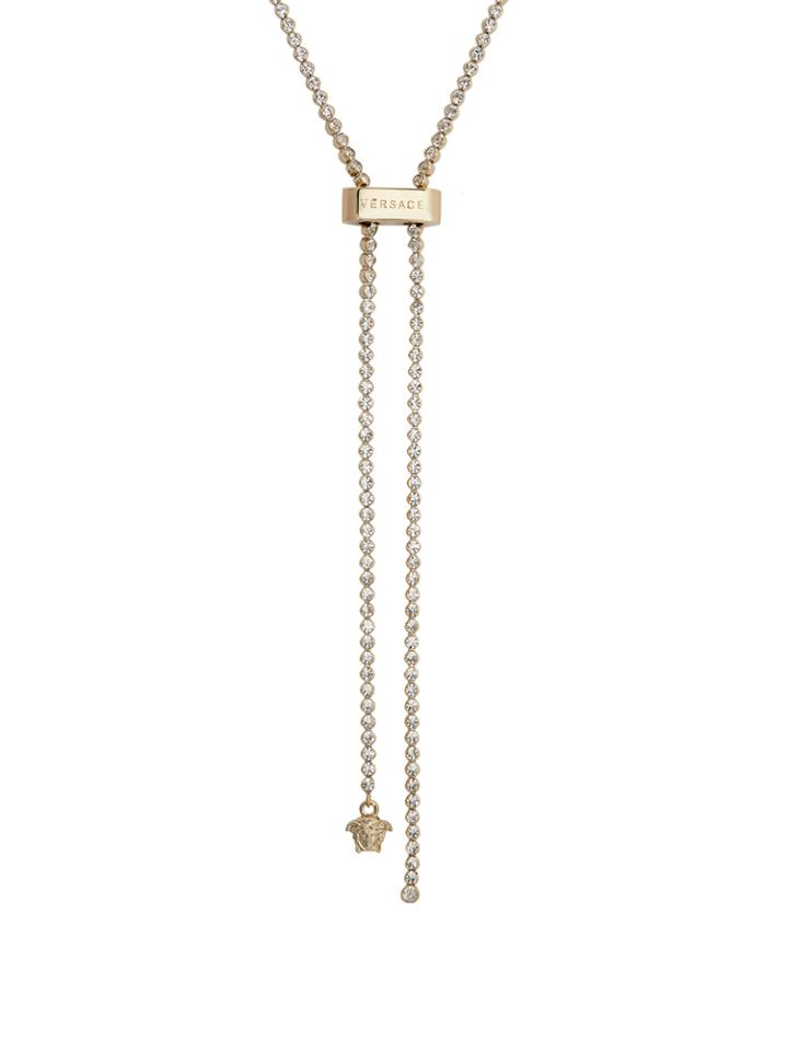 Versace Crystal-embellished Choker