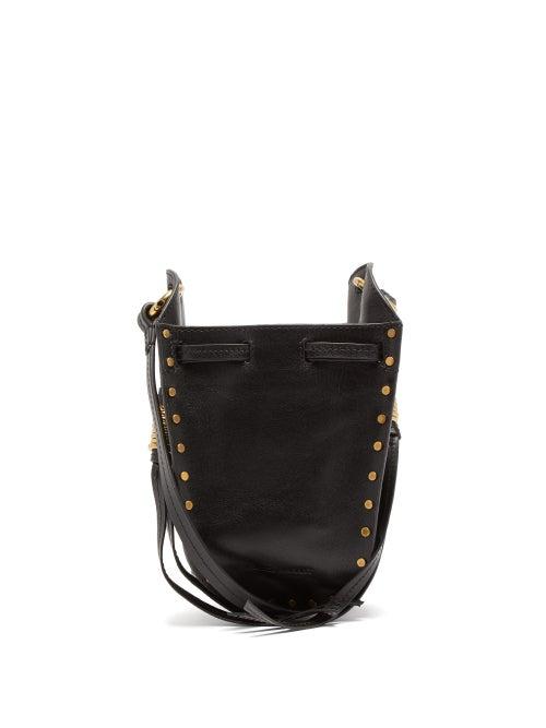 Matchesfashion.com Isabel Marant - Radji Mini Studded Leather Bucket Bag - Womens - Black