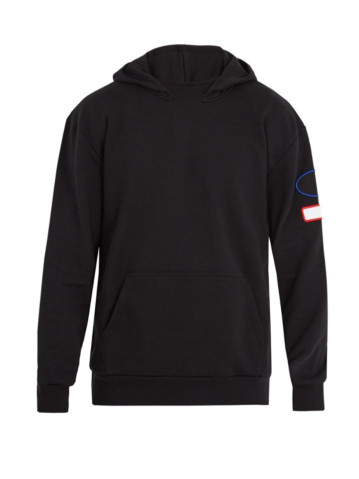 Acne Studios Fog Hooded Cotton Sweatshirt