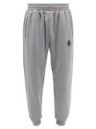 A-cold-wall* - Logo-plaque Jersey Track Pants - Mens - Grey
