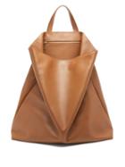 Matchesfashion.com Tsatsas - Fluke Grained-leather Tote Bag - Womens - Brown