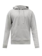 More Joy By Christopher Kane - Logo-embroidered Cotton-jersey Hooded Sweatshirt - Mens - Grey
