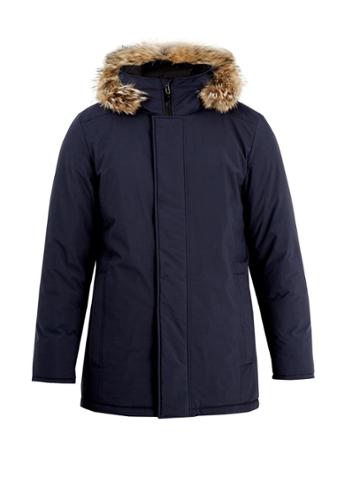 Kanuk Mont-royal Fur-trimmed Technical Padded Coat