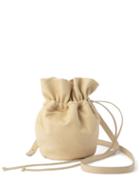 Lemaire - Glove Purse Mini Leather Cross-body Bag - Womens - Beige