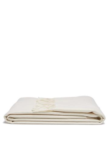 Matchesfashion.com Frette - Pure Cashmere Throw Blanket - Cream