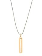 Matchesfashion.com Luis Morais - Pillyn Gold Pendant Necklace - Mens - Gold