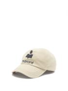 Isabel Marant - Tyron Logo-embroidered Cotton-canvas Baseball Cap - Womens - Cream