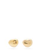 Matchesfashion.com Bottega Veneta - Nugget 18kt Gold-plated Stud Earrings - Womens - Gold