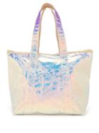 Matchesfashion.com Sies Marjan - Vada Iridescent Tote - Womens - Silver