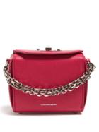 Alexander Mcqueen Box 16 Mini Grained-leather Shoulder Bag