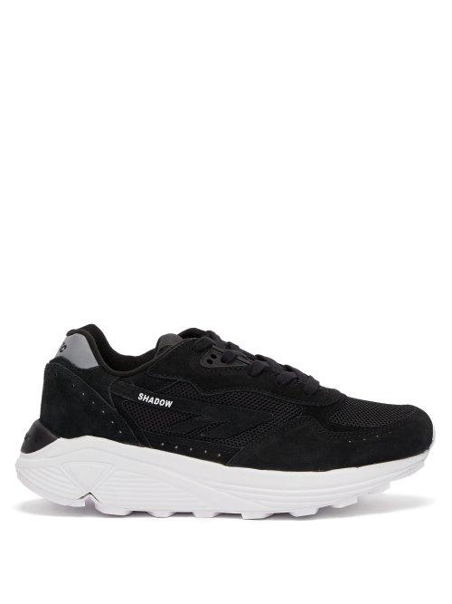 Matchesfashion.com Hi-tec Hts74 - Hts Silver Shadow Suede Trainers - Mens - Black White