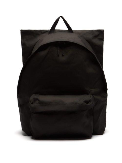 Matchesfashion.com Raf Simons X Eastpak - Photographic Print Smooth Canvas Backpack - Mens - Black White