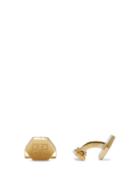 Matchesfashion.com Givenchy - 4g-engraved Metal Cufflinks - Mens - Gold
