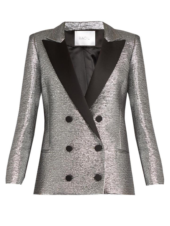Racil Prince Double-breasted Cotton-blend Jacket