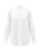 Bourrienne Paris X - Romanciere Cotton-blend Shirt - Womens - White
