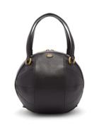 Matchesfashion.com Gucci - Tifosa Football Leather Handbag - Womens - Black