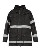 Matchesfashion.com Vetements - Reflective Nylon Parka Jacket - Mens - Black