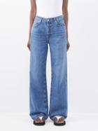 Citizens Of Humanity - Annina High-rise Wide-leg Jeans - Womens - Mid Indigo