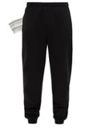 Matchesfashion.com Vetements - Logo Printed Jersey Track Pants - Mens - Black