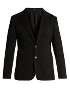 Dolce & Gabbana Embroidered Patch-pocket Blazer