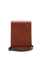 Matchesfashion.com Loewe - Gusset Flat Leather Cross Body Bag - Mens - Tan