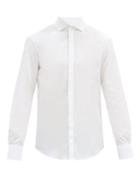 Matchesfashion.com Bourrienne Paris X - Architecte Cotton-poplin Shirt - Mens - White