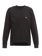 Matchesfashion.com Moncler G Palm Angel - Logo Plaque Cotton T Shirt - Mens - Black