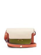 Ladies Bags Marni - Trunk Mini Leather Cross-body Bag - Womens - Multi